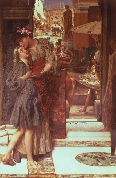 Die Abreise, 1880 von Lawrence Alma Tadema